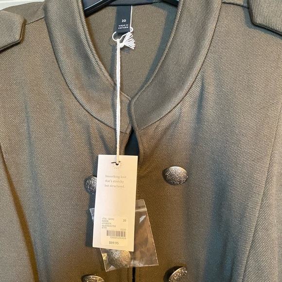 Olive Military Jacket - Picture 3 of 4